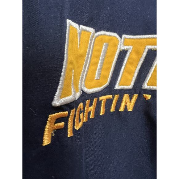 Notre Dame Irish Men’s Embroidered Windbreaker Jacket Russell Team Issue Size M - Picture 4 of 8